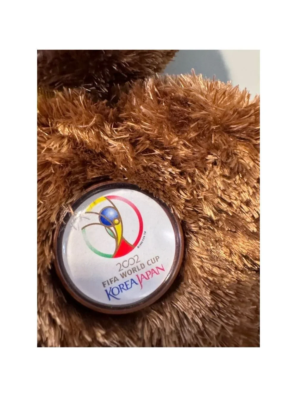Ty Beanie Buddy Champion FIFA Brown Plush Toy One Size